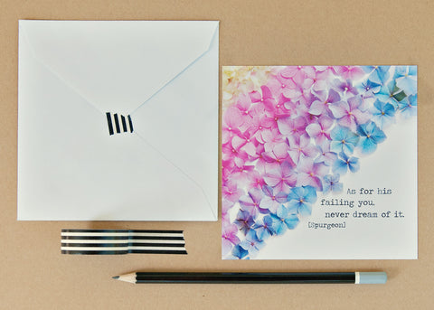 Flat Note Cards (Set of 8)- Never Dream