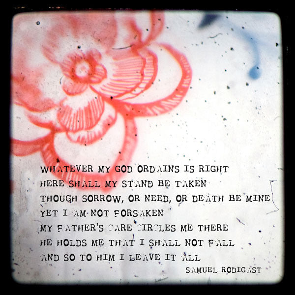 Whatever My God Ordains