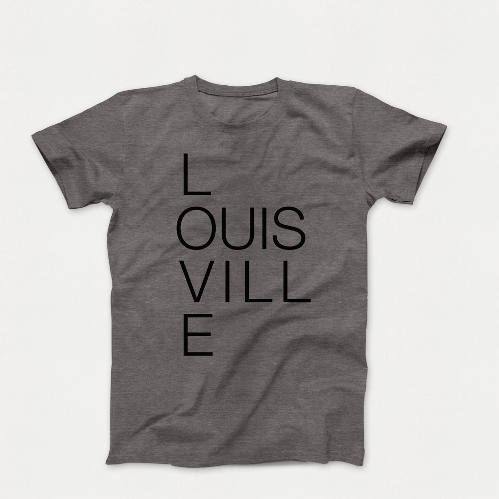 Love Louisville Tee :: Gray – 52home